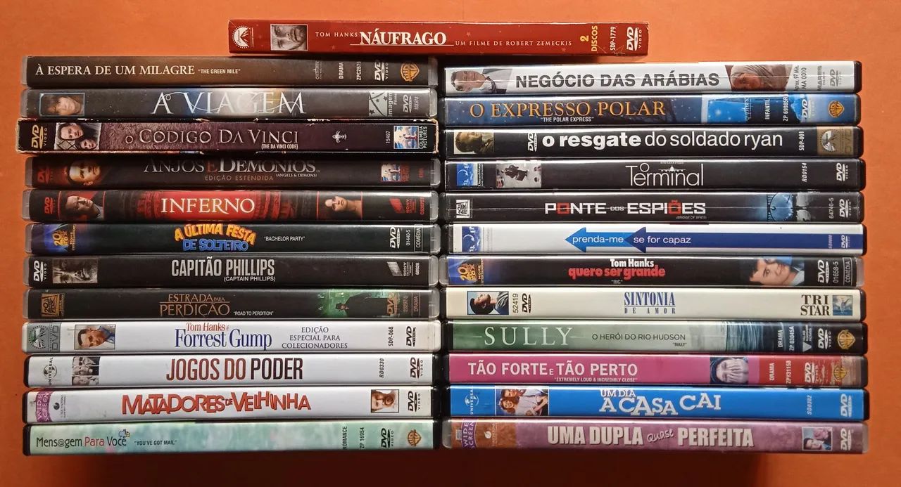 Dvd Coleção Tom Hanks - 25 Filmes 