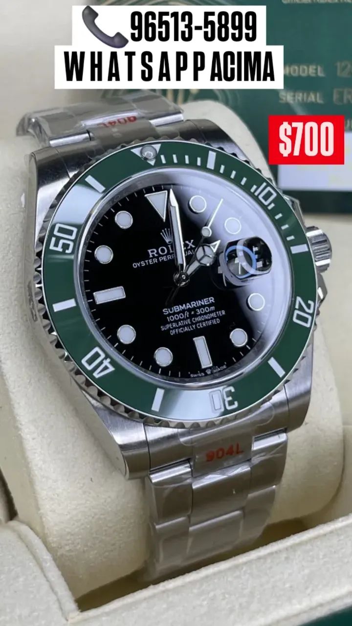 Relógio ROLEX AUTOMÁTICO STARBUCKS - Foto 2