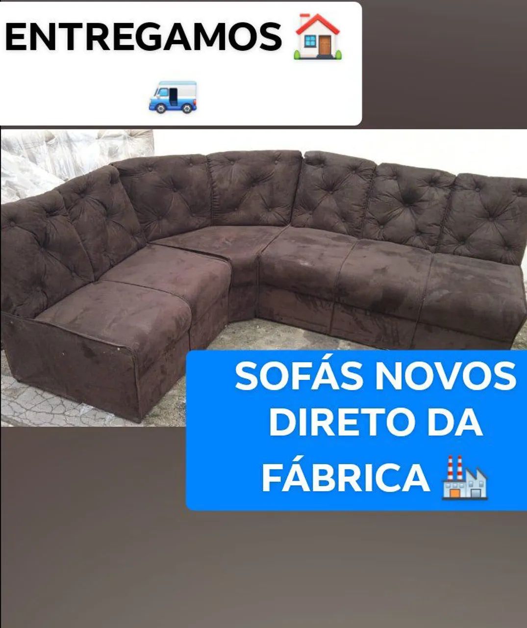 FÁBRICA DE SOFÁS. ESTOFADOS A PARTIR DE R$249. PAGUE NA ENTREGA ? - Foto 4