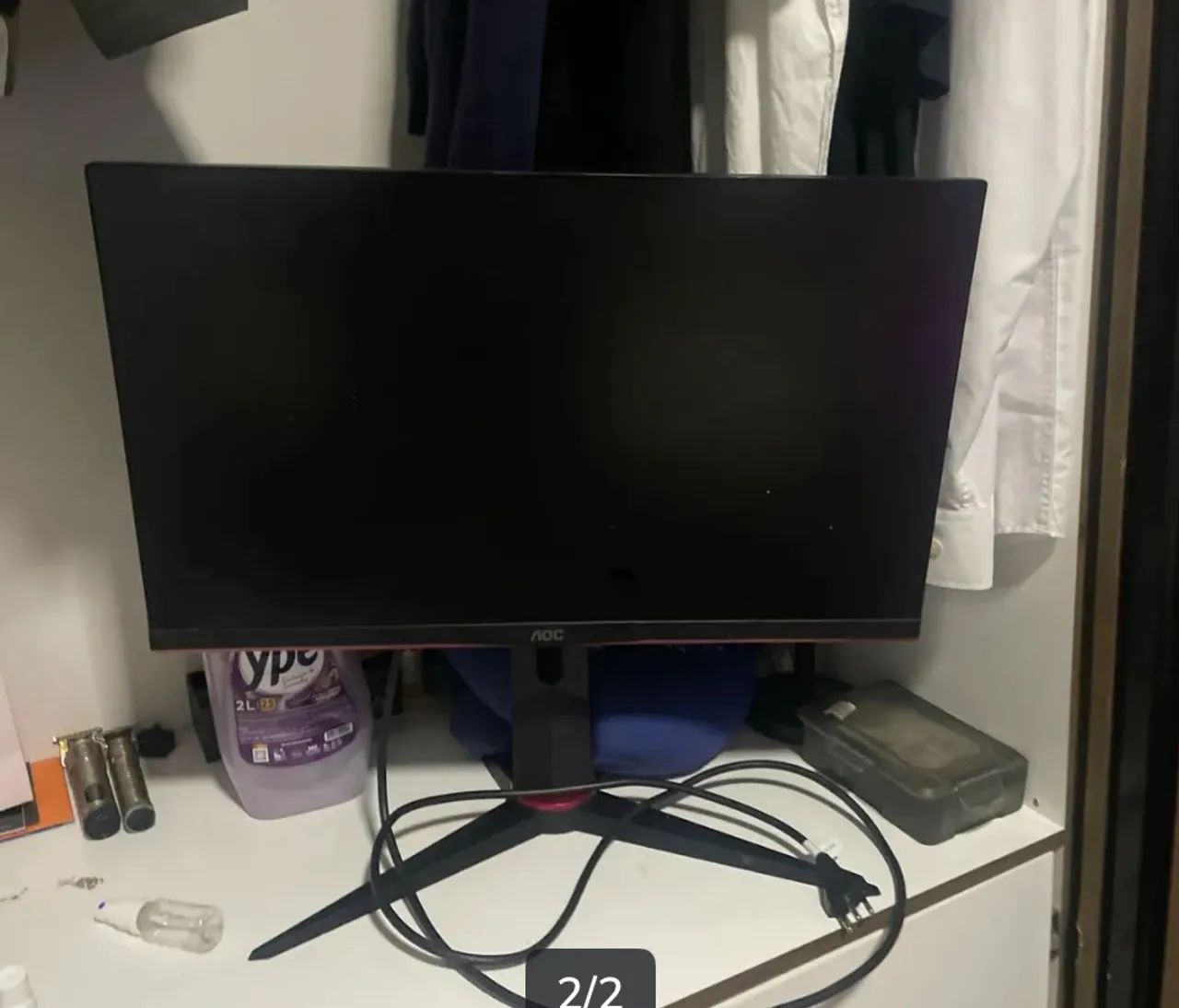 Monitor 144hz - DISPLAY QUEBRADO, por isso o valor 