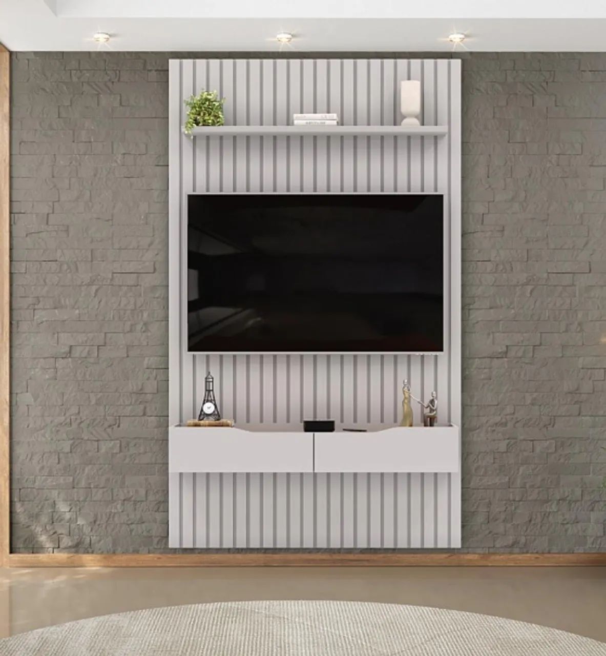 Painel ripado prátic 183cm ou 223cm Novo  - Foto 2