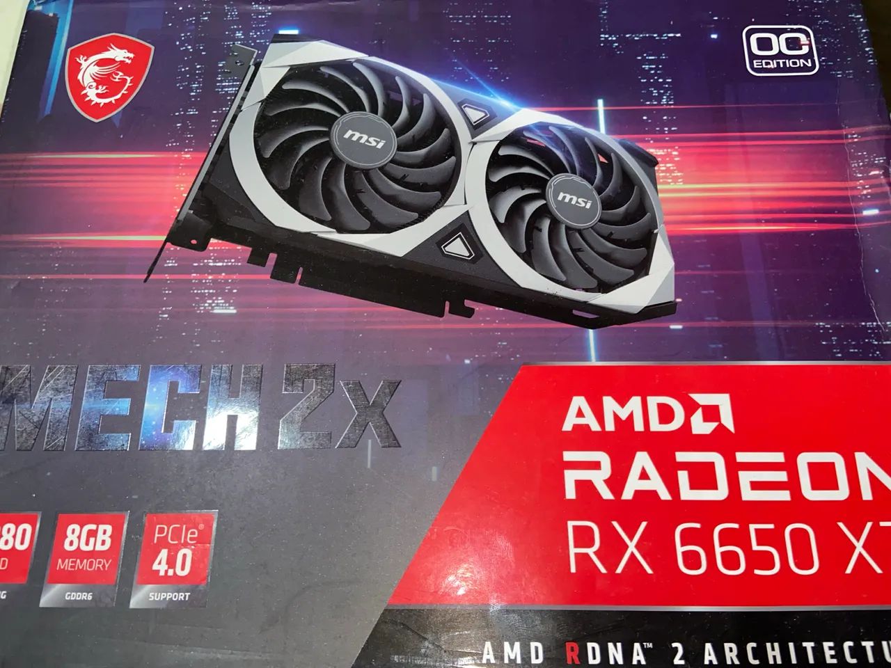 Placa de vídeo AMD 6650XT - Excelente - Foto 3