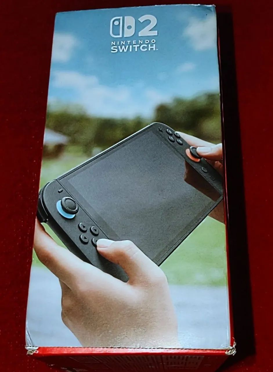 Caixa de Nintendo Switch 2 + berço - Foto 4