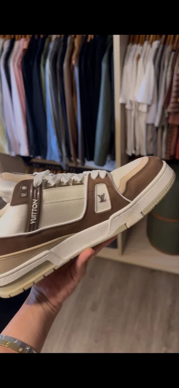 Tênis Louis Vuitton LV TRAINER - Foto 4