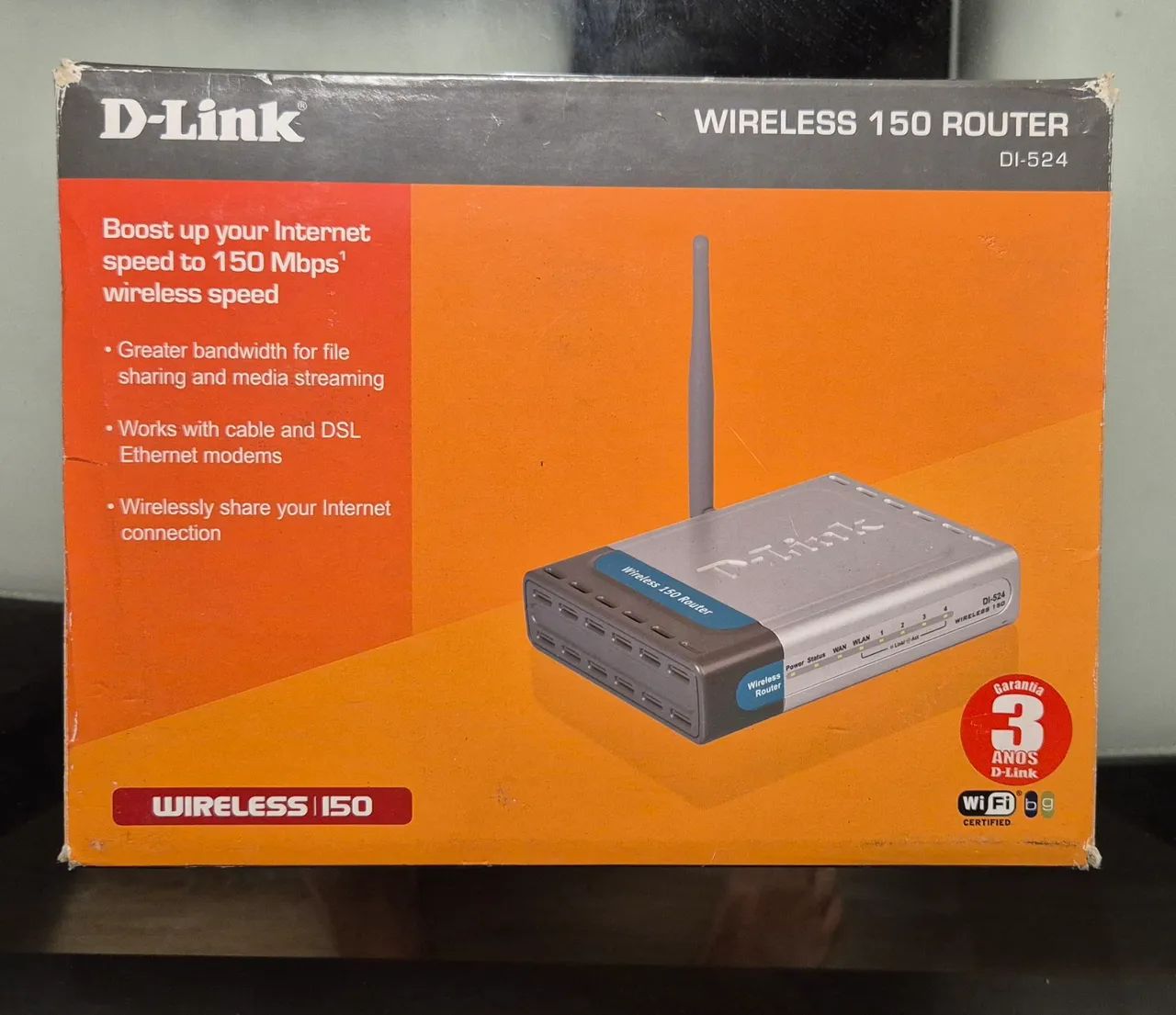 Roteador Dlink DI-524