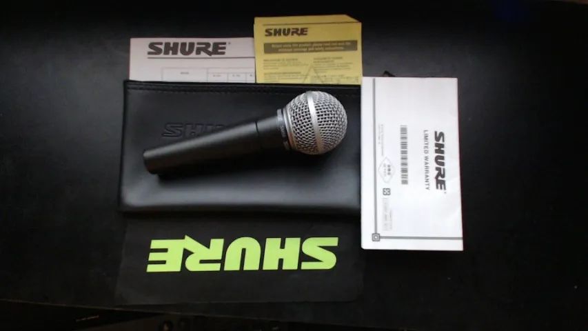 Microfone Dinâmico Shure SM58 Original