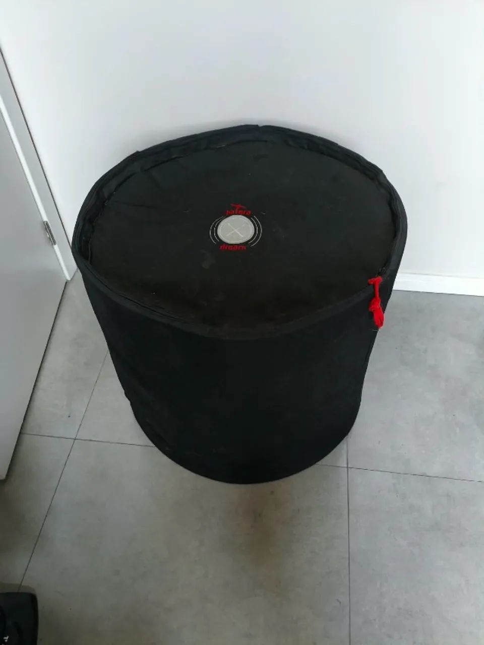 Kit de surdo de primeira (22polegadas), case, duas macetas e talabarte - Foto 4