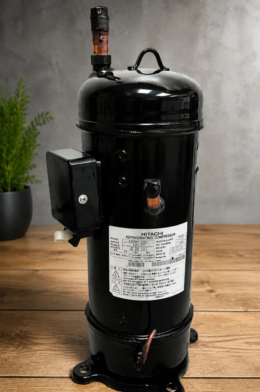 Compressor Hitachi E656DHD-65D2Y R410A 6 TR Trifásico 380V - Foto 3