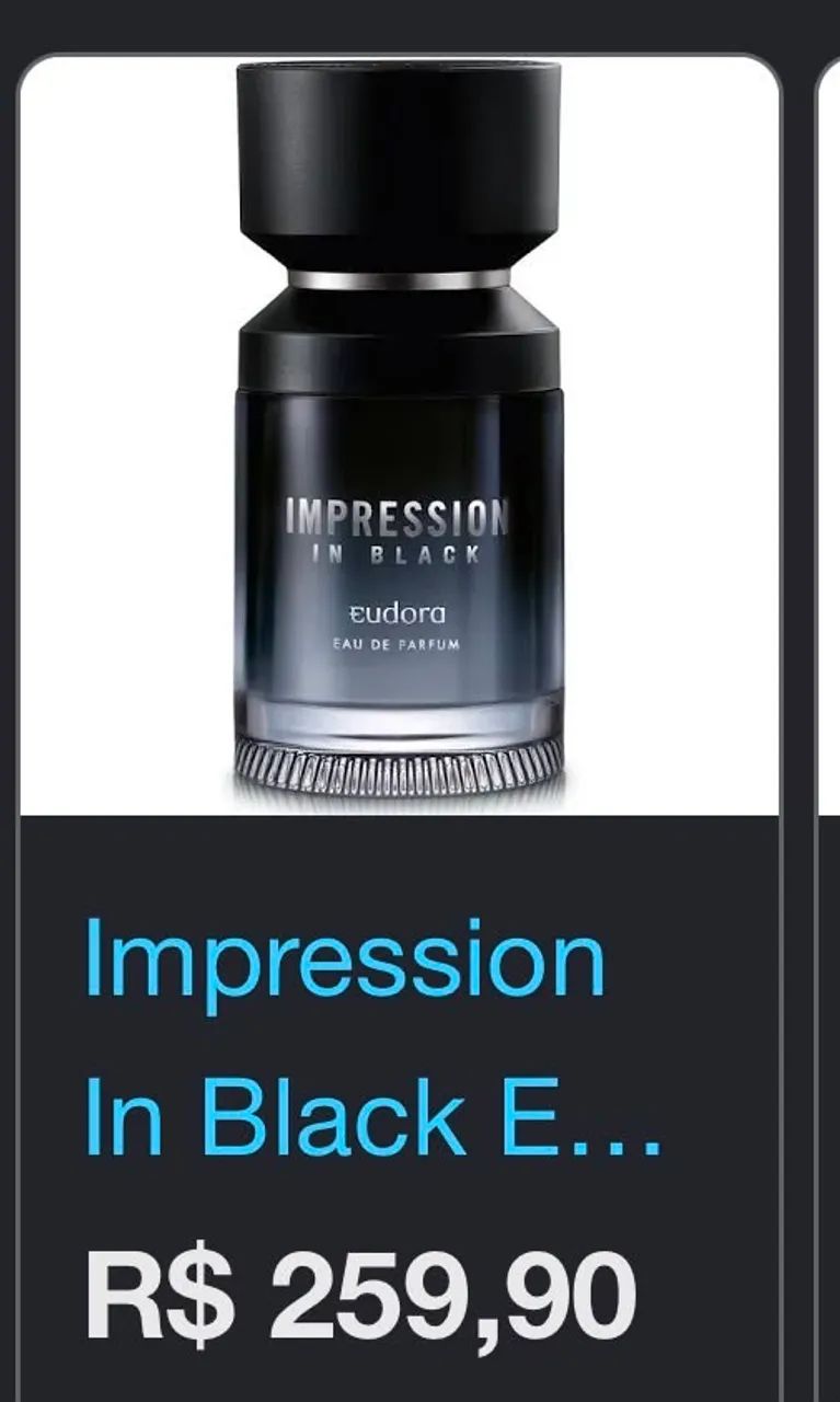 Eudora eua de parfum - Impression In Black - Foto 4