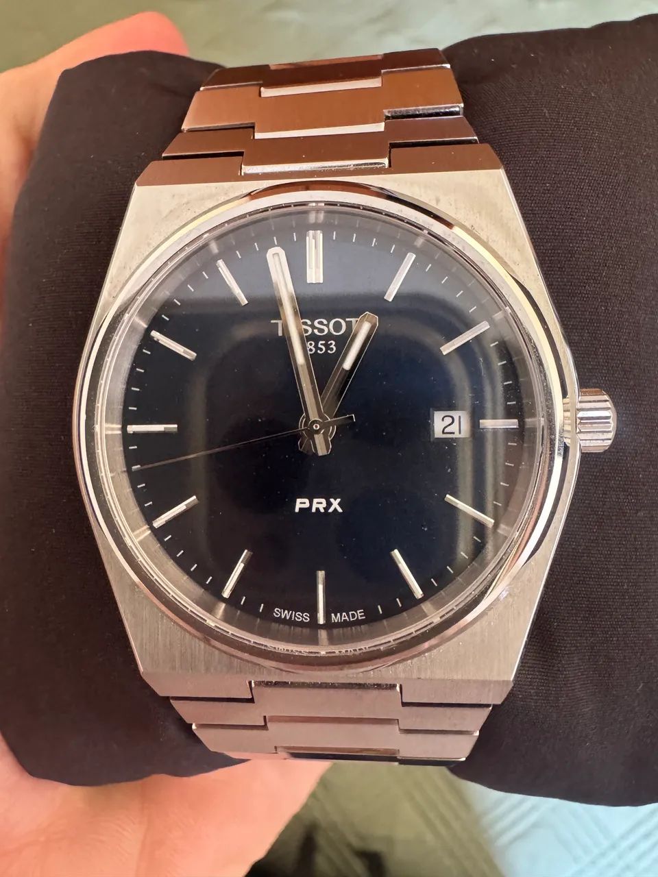 Relógio Tissot PRX Azul Quartz 40mm - Foto 4