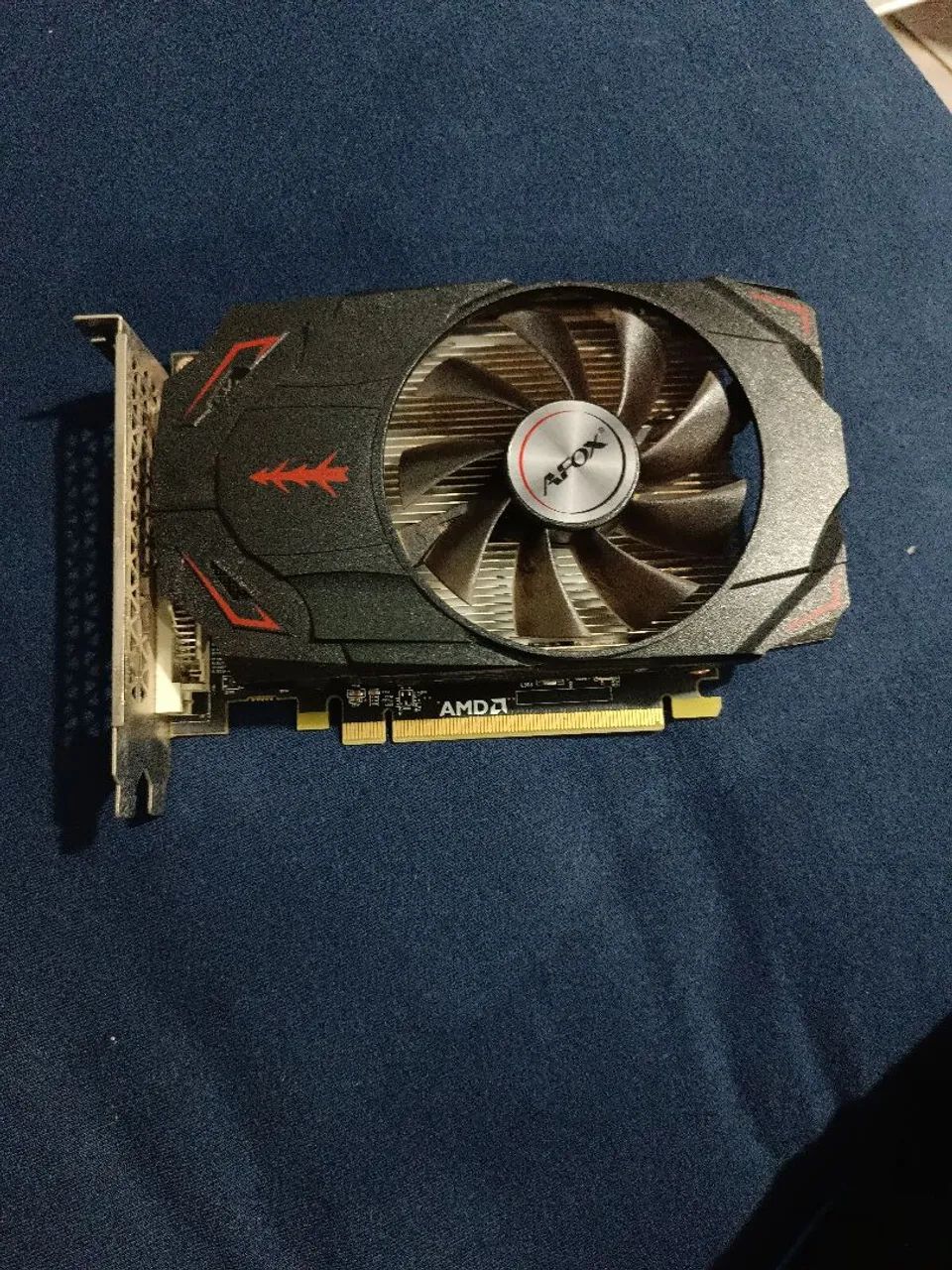 PLACA DE VÍDEO  [ AFRX550 ].  USADA E PRESERVADA. 