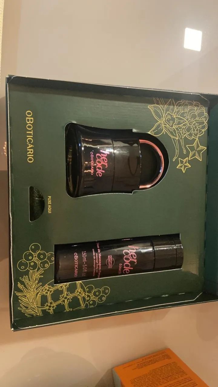 Kit de perfume Her Code Boticário  - Foto 2