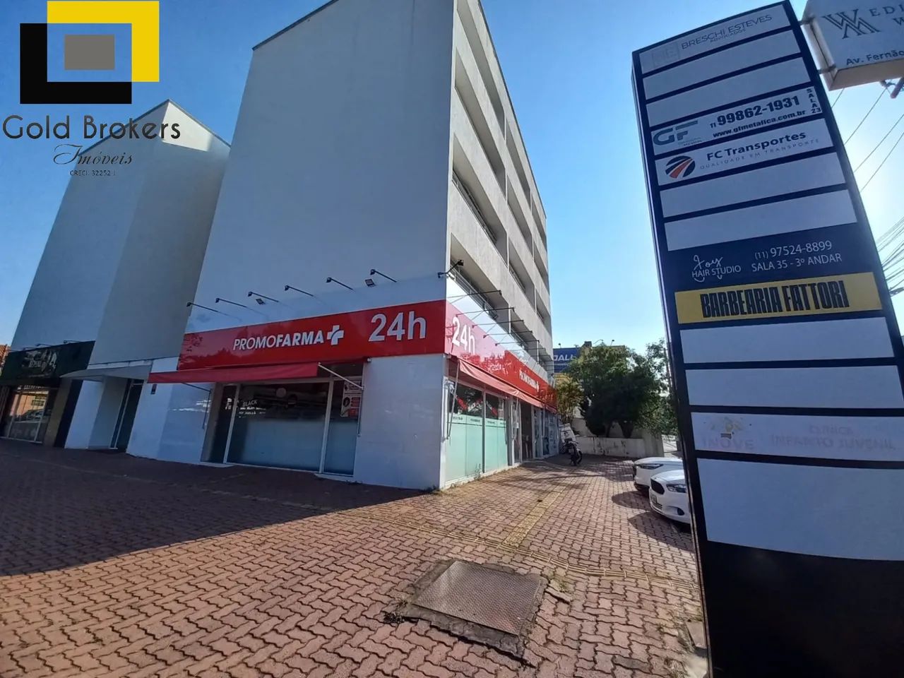 SALA COMERCIAL DE 55M² NO EDIFÍCIO WM II, EM FRENTE A PREFEITURA DE VARZEA PAULISTA