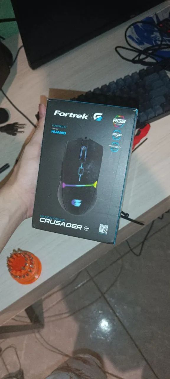 Mouse Gamer Fortrek Crusader RGB