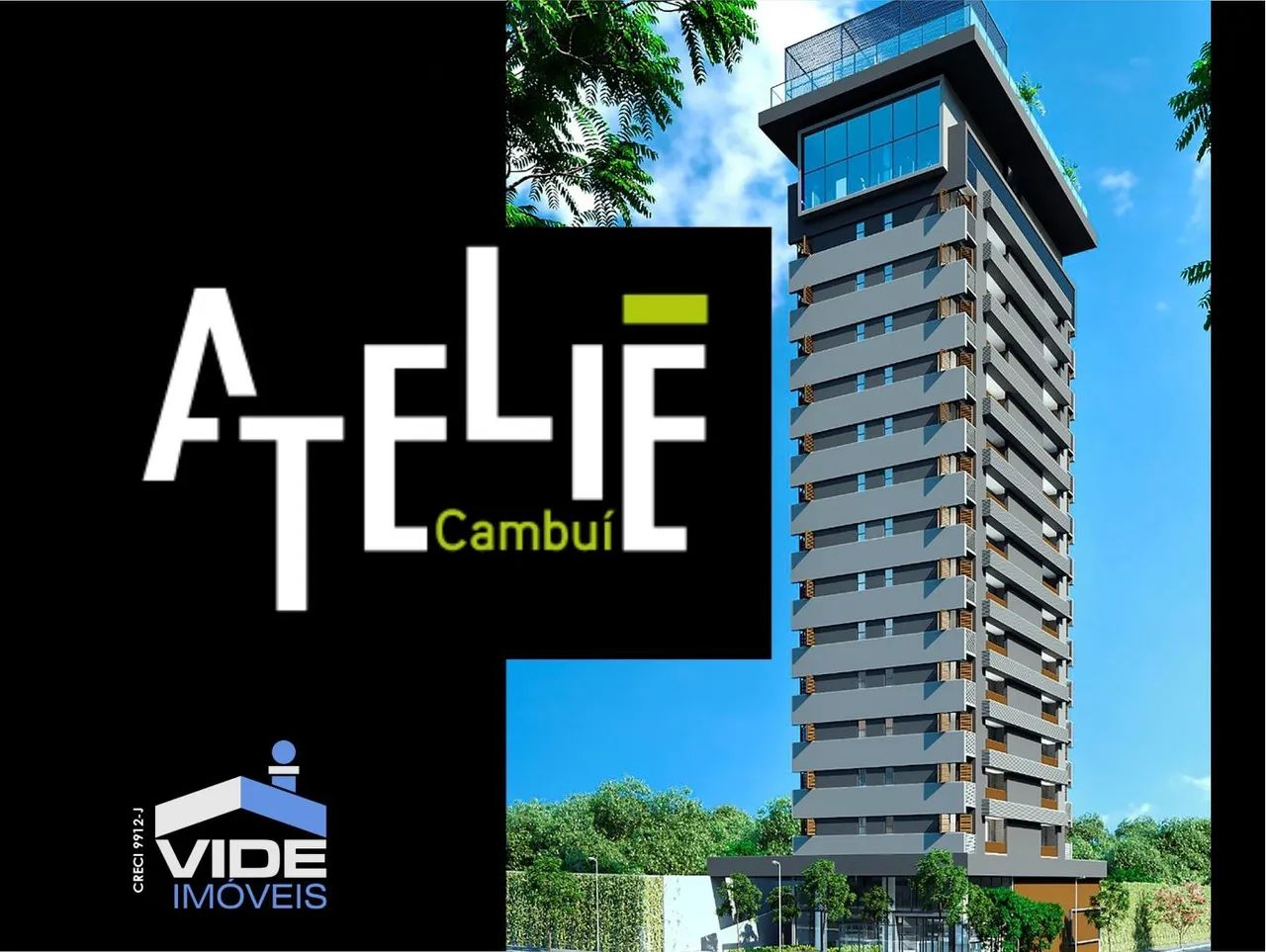 ATELIÊ CAMBUÍ | 1 suíte / studio | 1 vaga