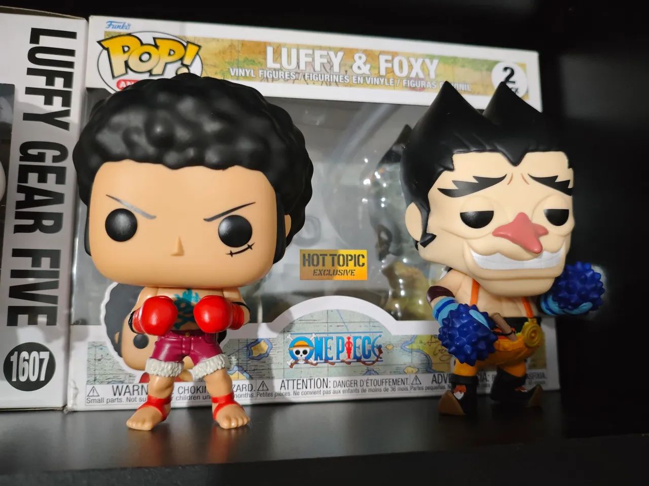 Funko One piece - Luffy & foxy 