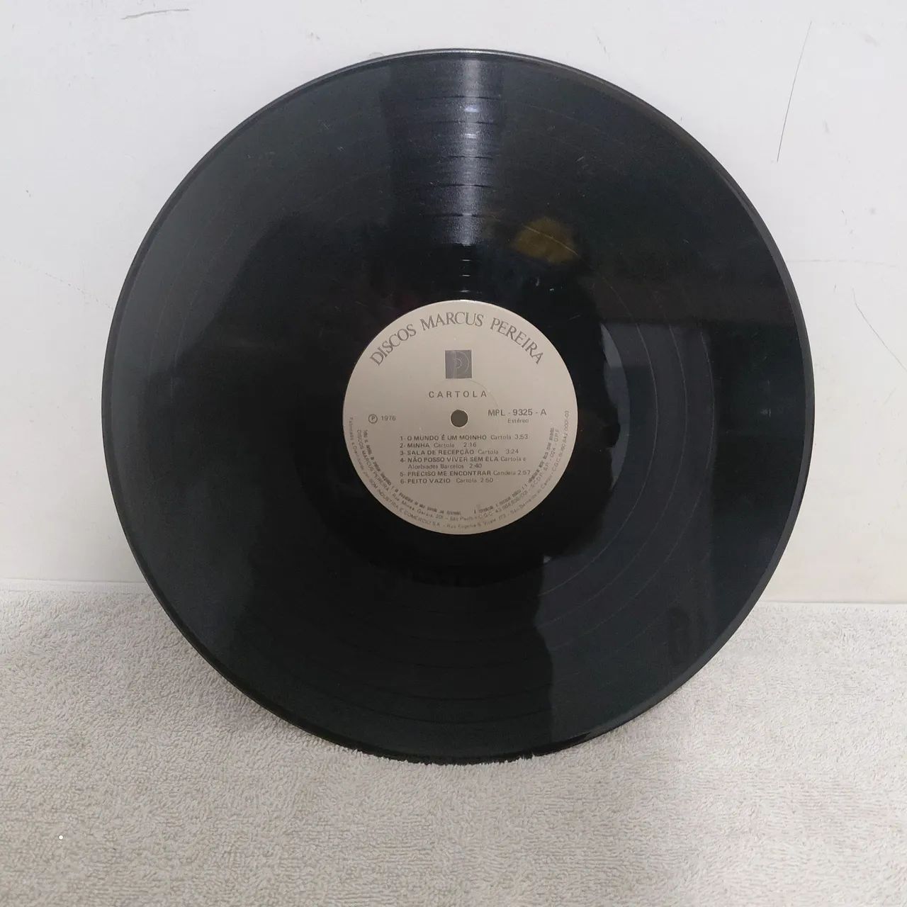 Lp vinil cartola 1976 de época  - Foto 4
