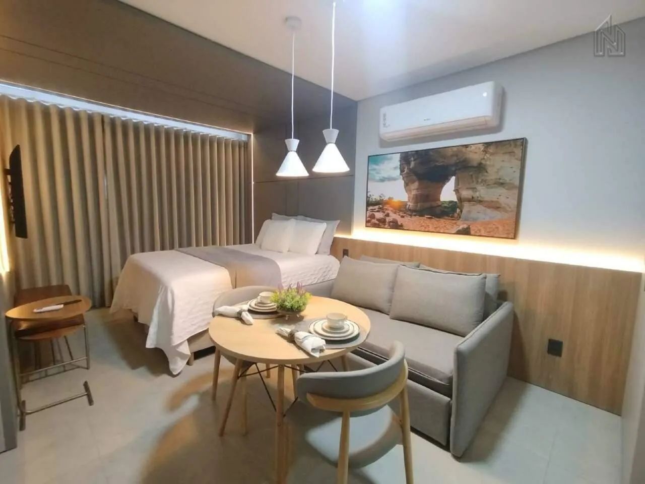 Flat Mobiliado - You By Fama - Orla 14 - Foto 5