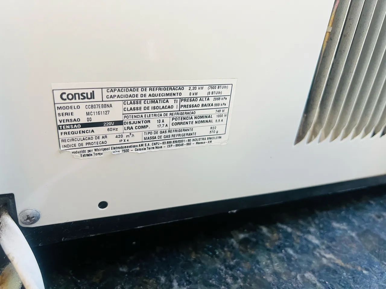 Ar condicionado Janela cônsul  - Foto 5