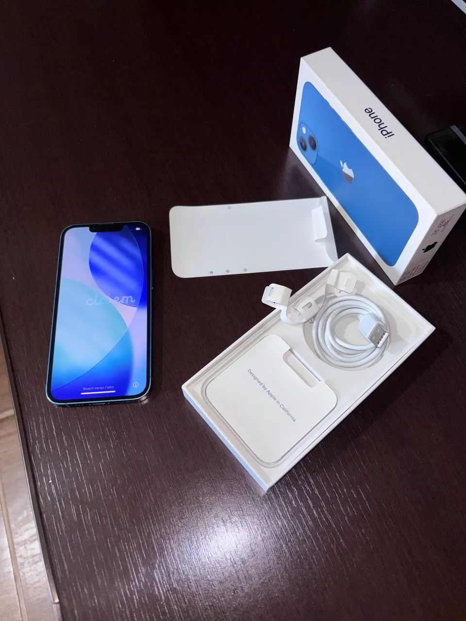 Iphone 13 256 gb azul original na caixa  - Foto 2
