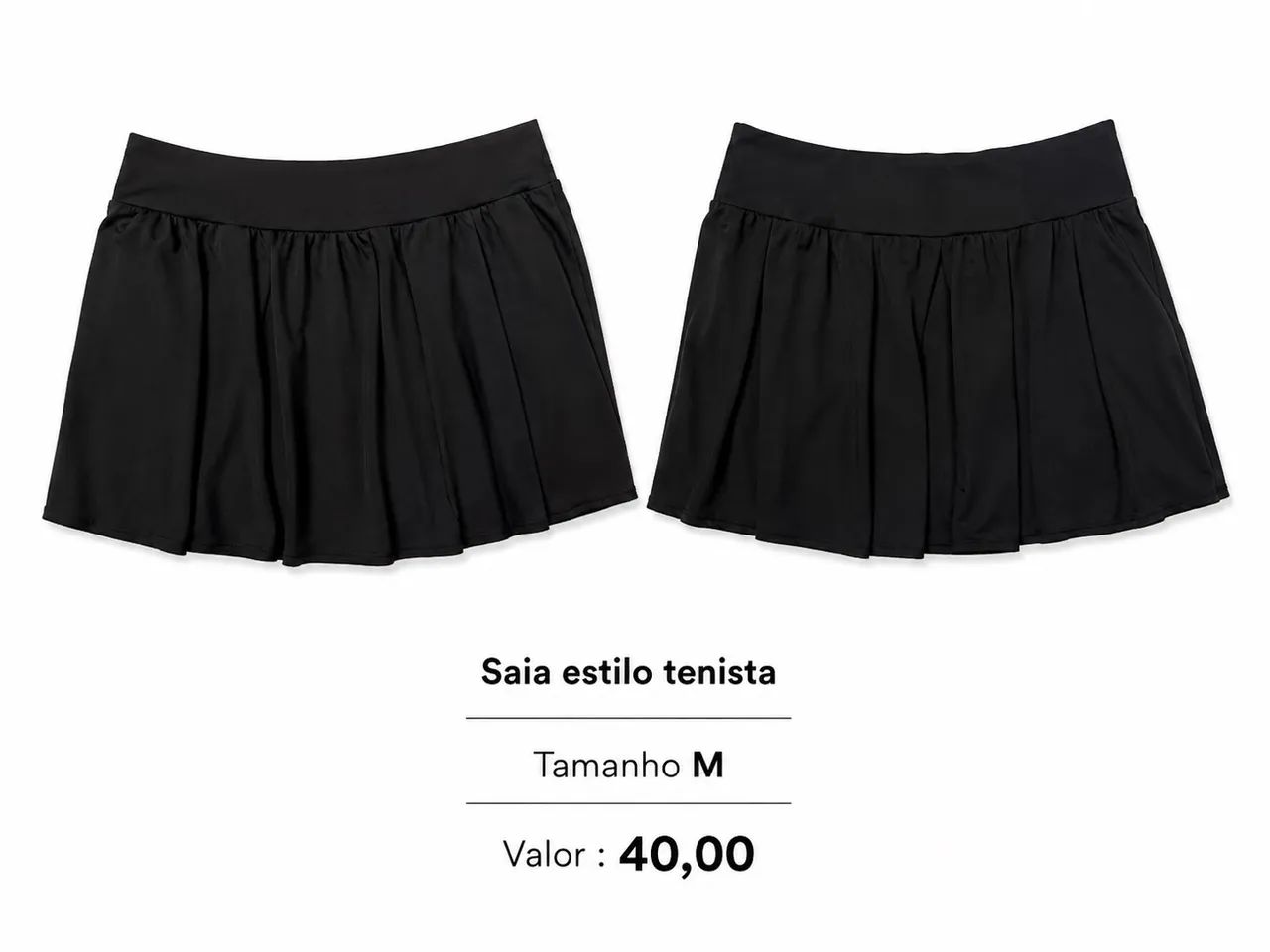 Saia preta  - Foto 3