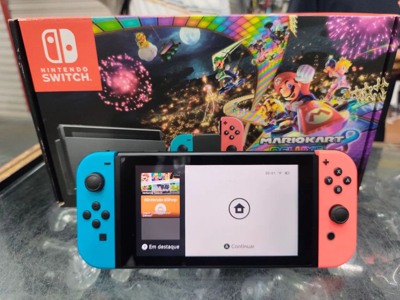 Switch V2/ destravado / 10 jogos instalados/ 10 meses GARANTIA  - Foto 2