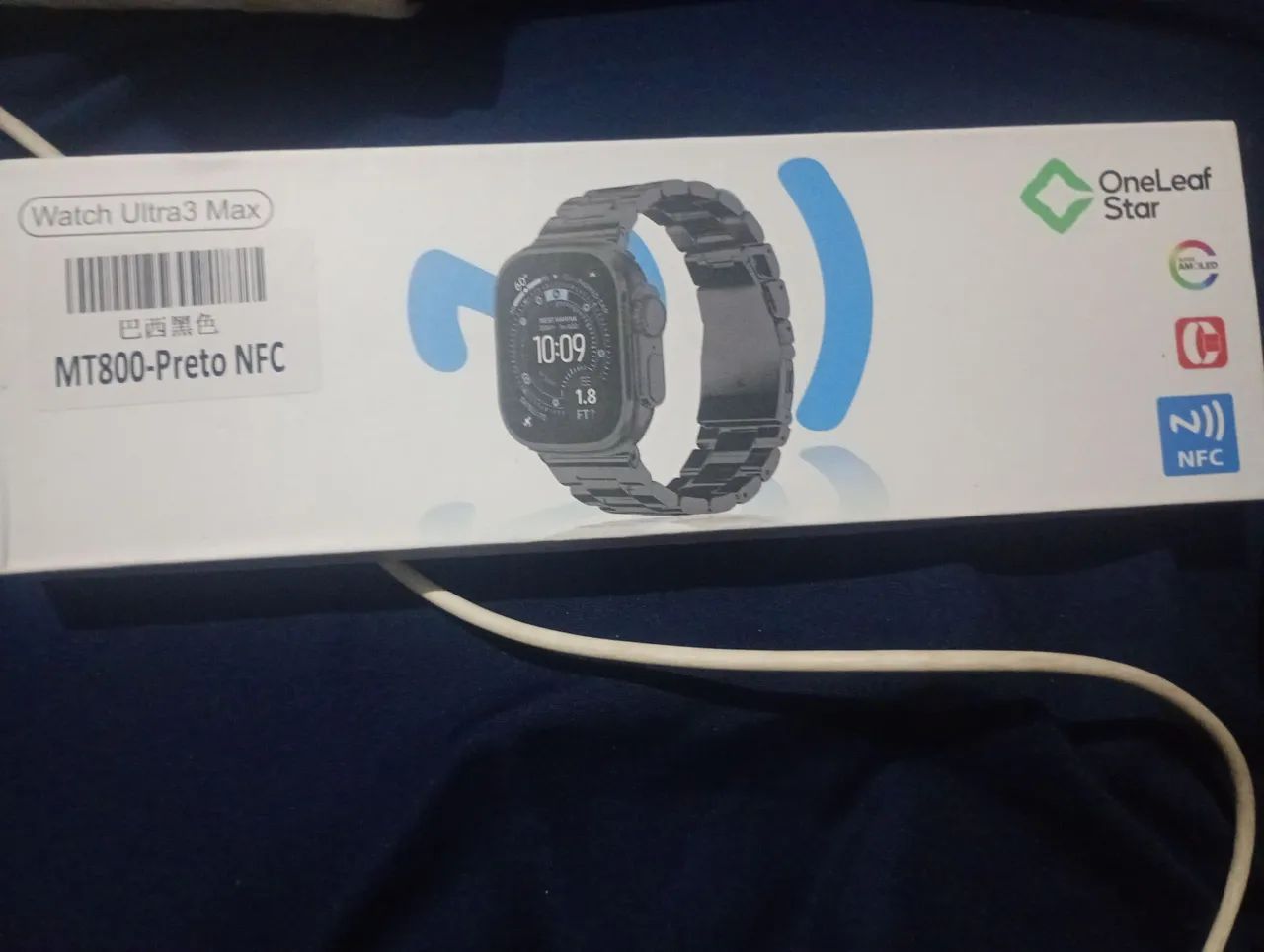 Smartwatch utra3 Max MT8000 Preto