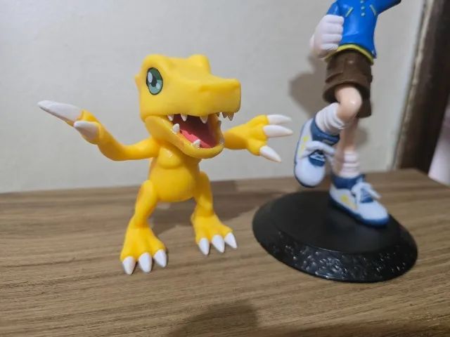 Boneco Digimon Tai e Agumon - Foto 3