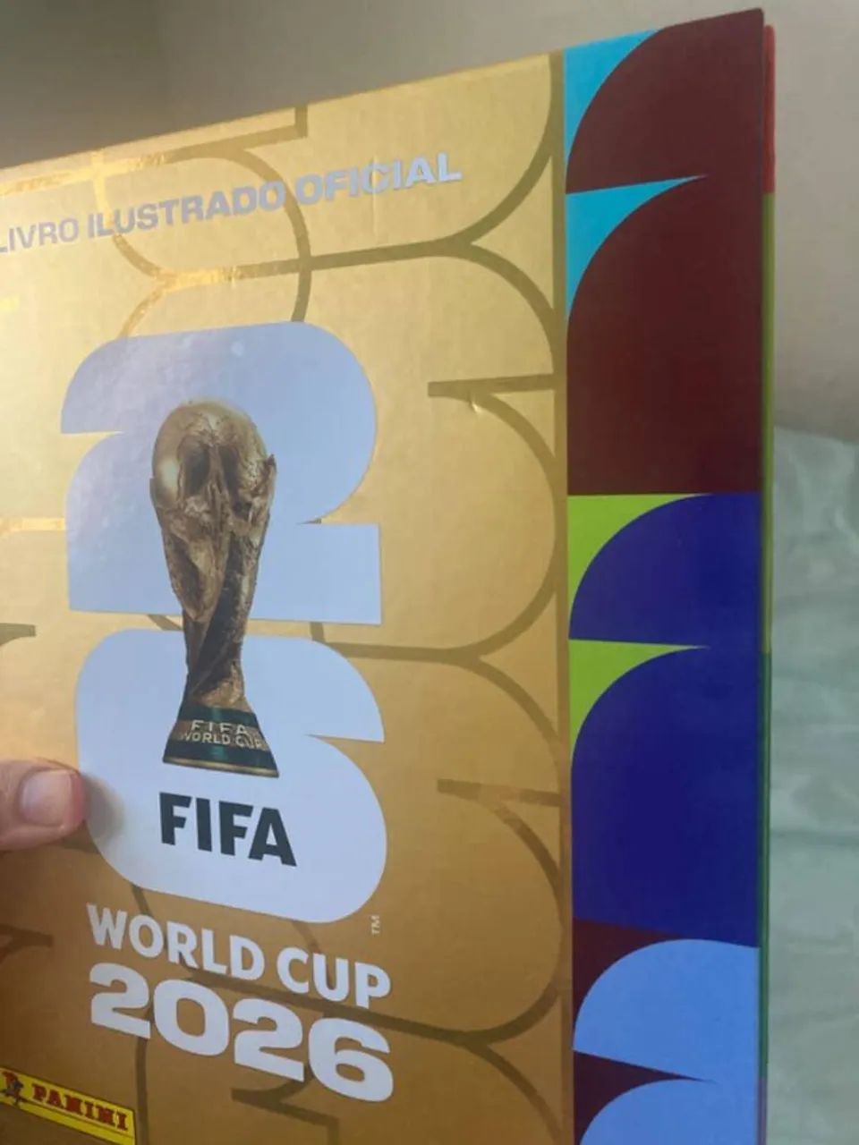 ÁLBUM DA COPA 2026 CAPA OURO - Foto 3