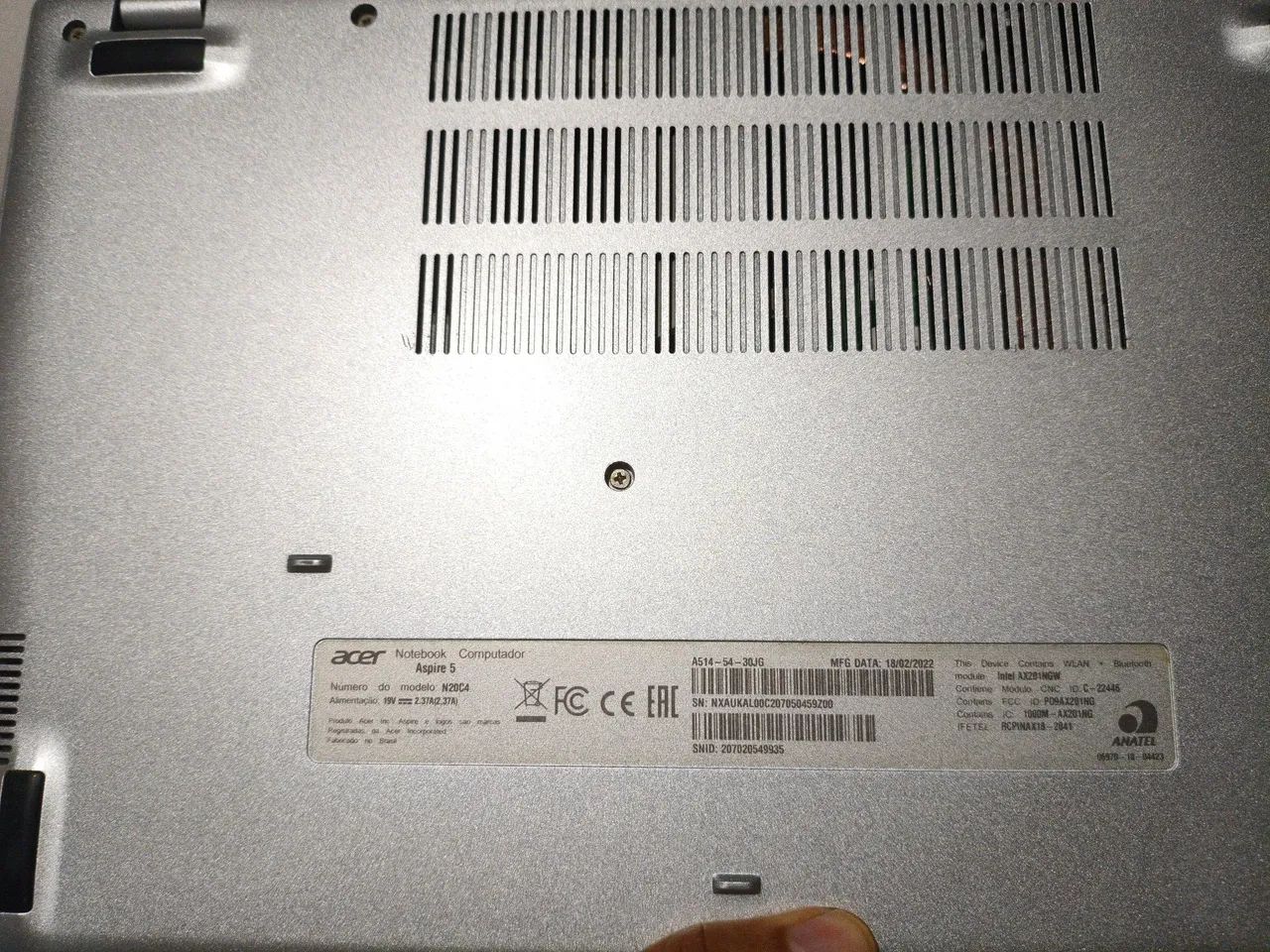 Notebook Acer Aspire A5 - Foto 3