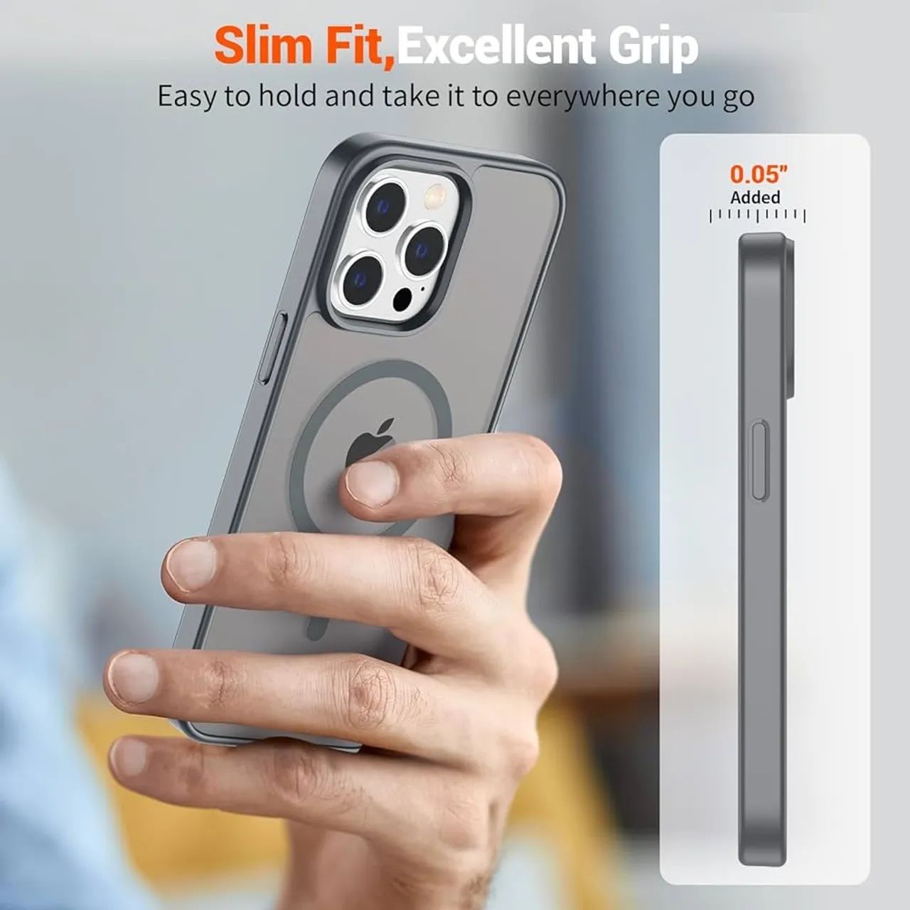 Capa magnética SUPFINE para iPhone 15 Pro Nova , Apple Americana - Foto 3