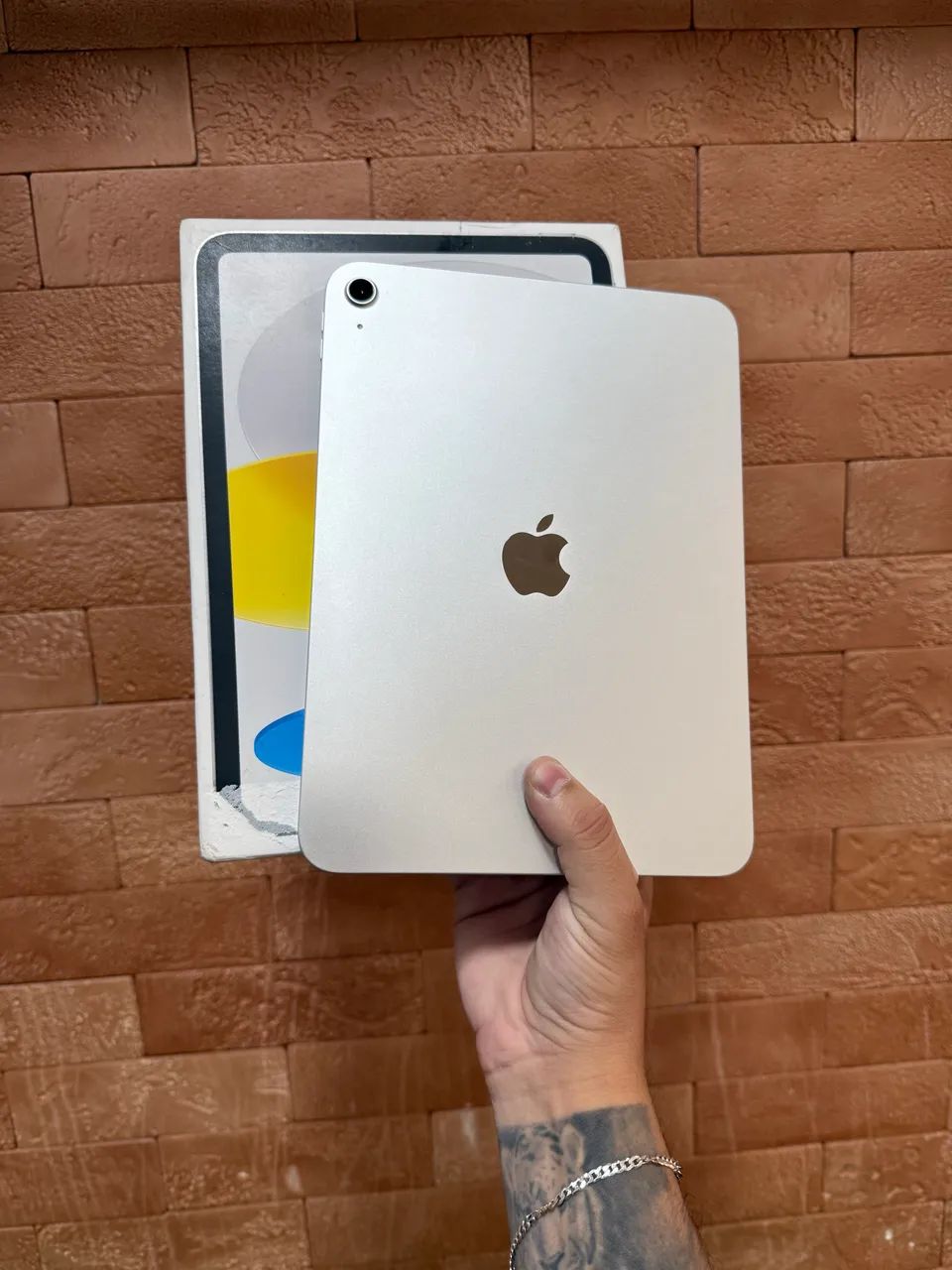 iPad 11 Silver 128gb sem detalhes com garantia - entrego  - Foto 4