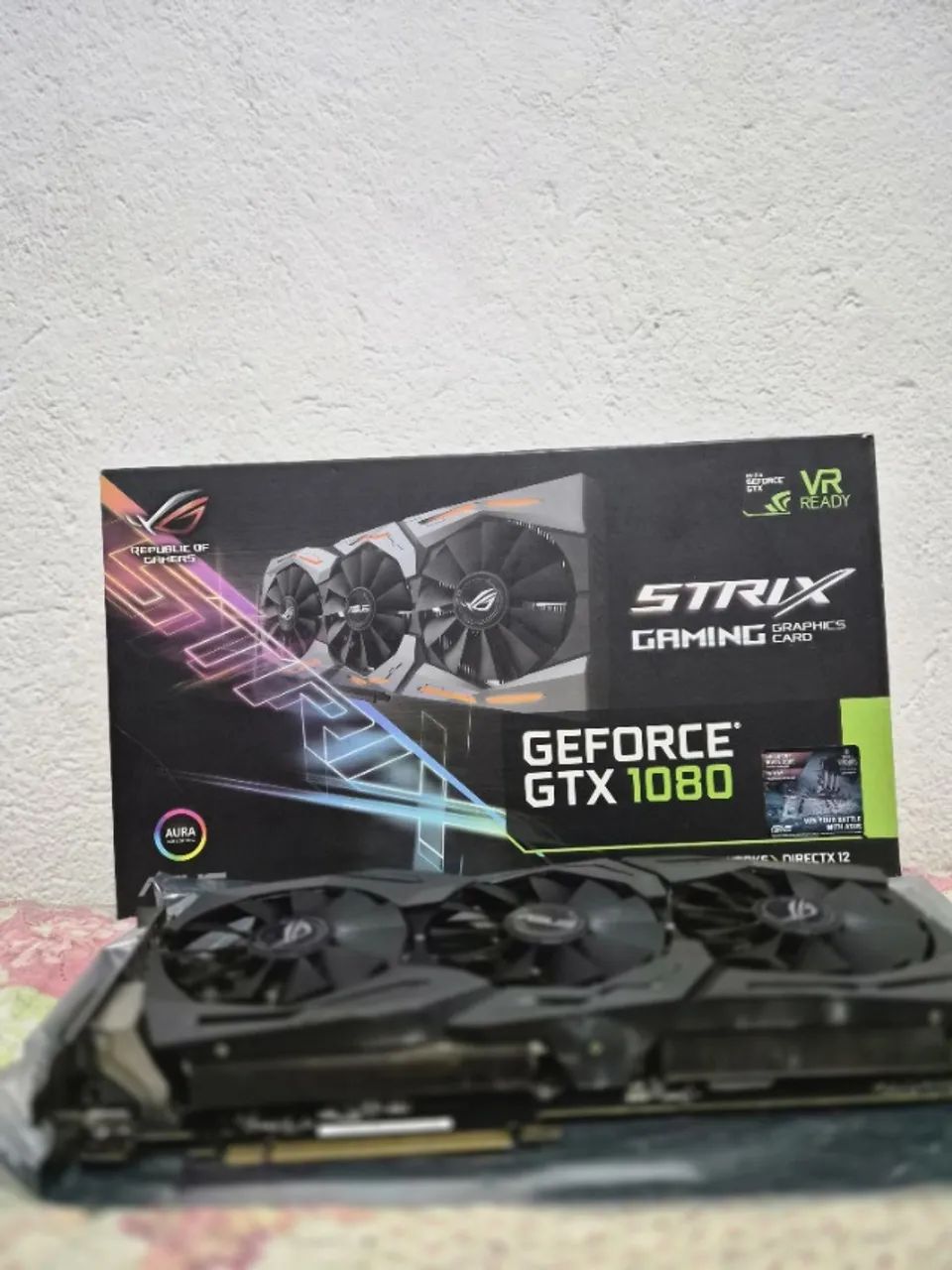 Asus ROG Strix GTX 1080 8gb - Foto 2