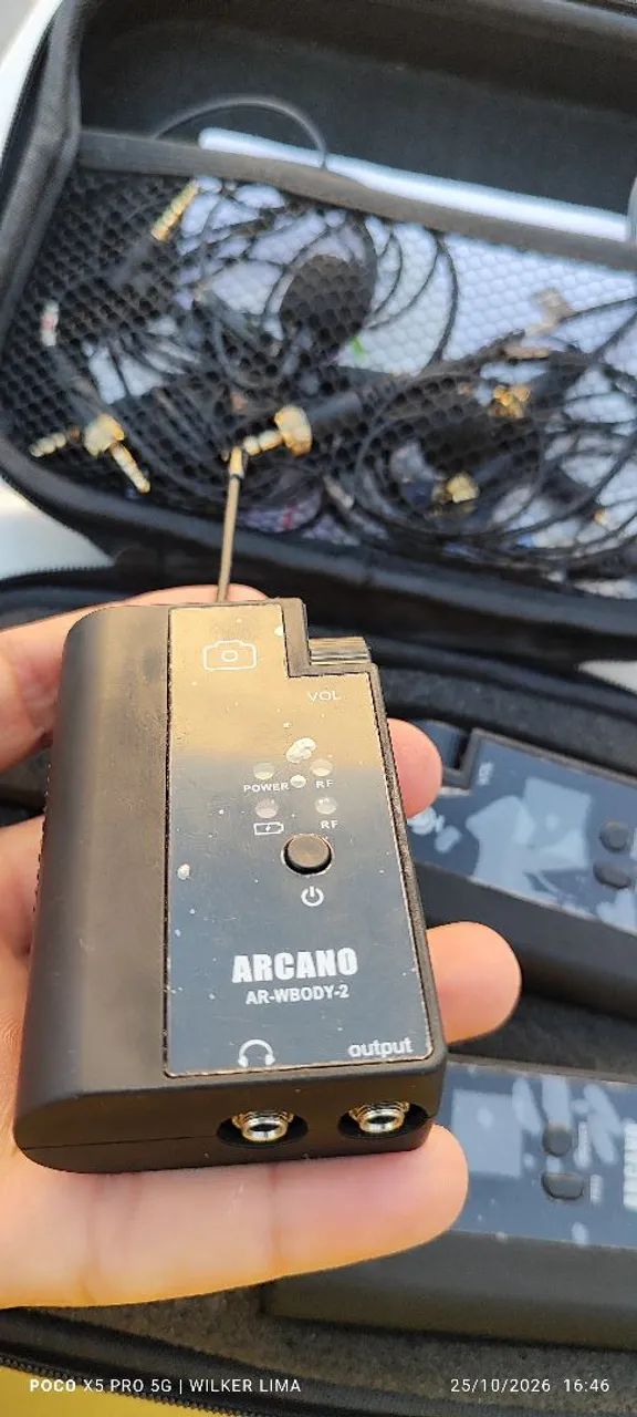 Combo Kit Lapela profissional ARCANO - Foto 5