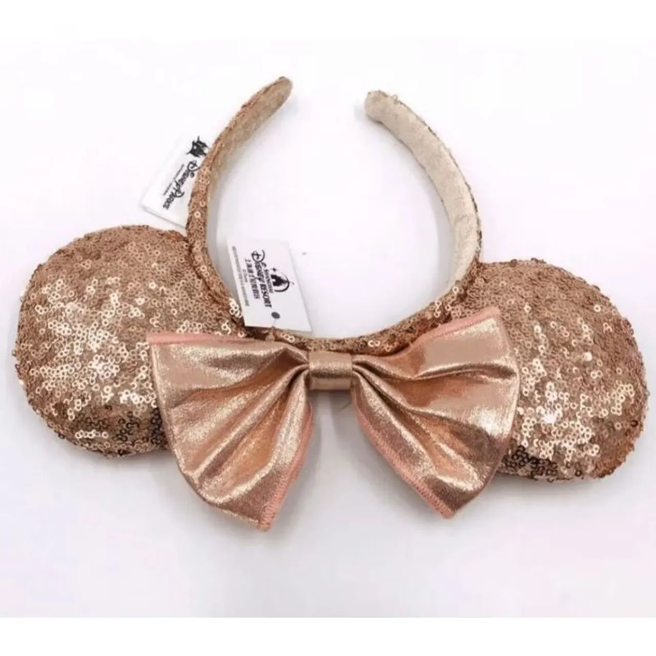 Tiara Original Importada Parks Disney Minnie Mouse Rose ingold