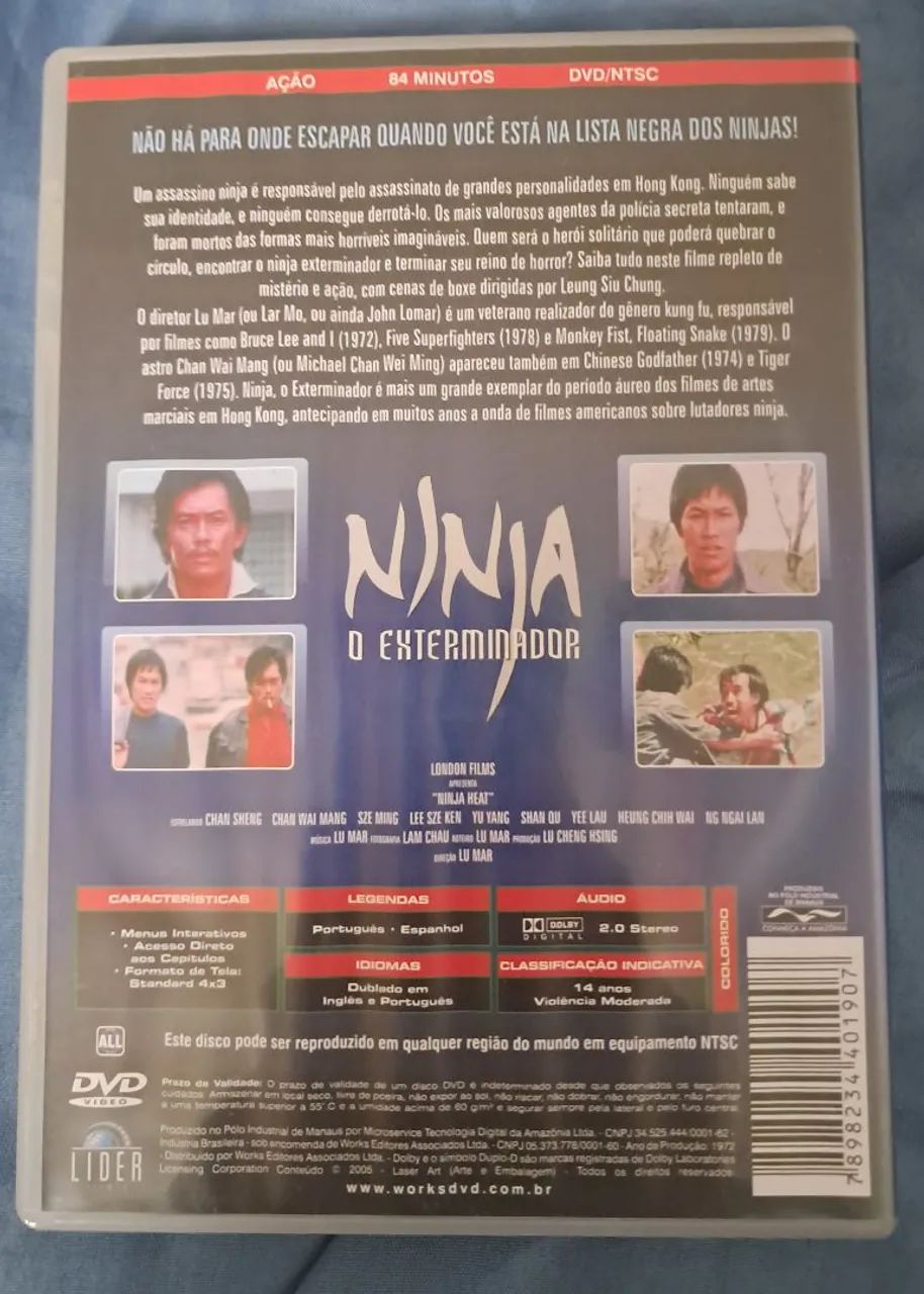 Dvd Ninja o exterminado - Foto 2