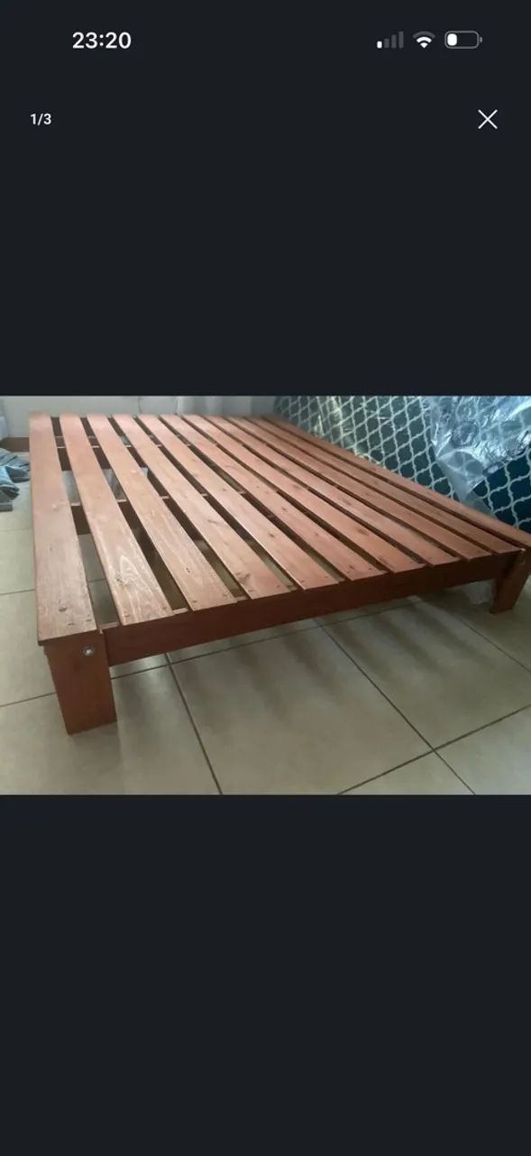 Base de cama estilo japonês  - Foto 3