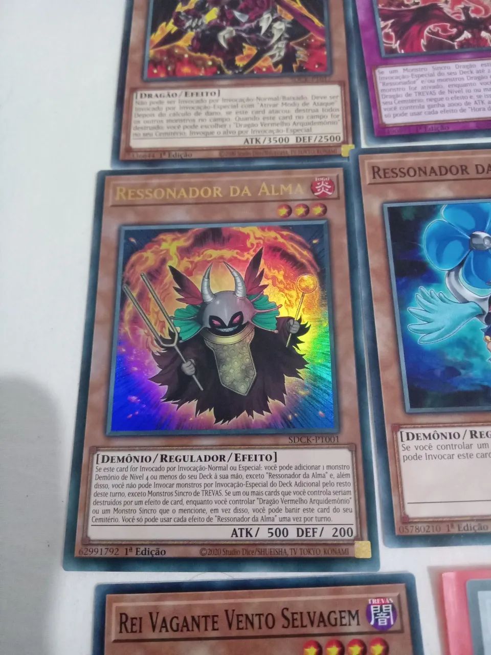 Yugioh Deck Rei Carmesim  - Foto 4