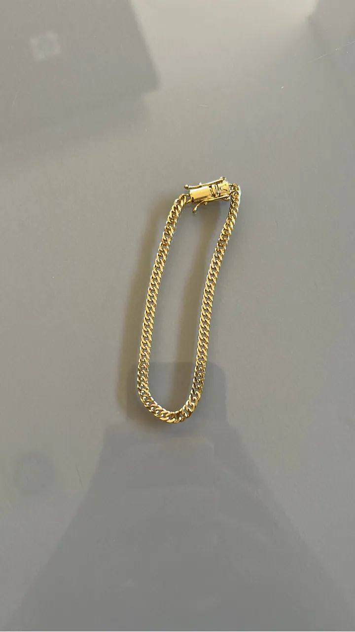 Pulseira grumet dupla 4mm