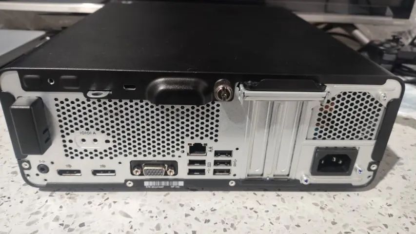  pc HP EliteDesk Mini Ryzen 5 PRO 4650G -novo sem uso - Foto 2