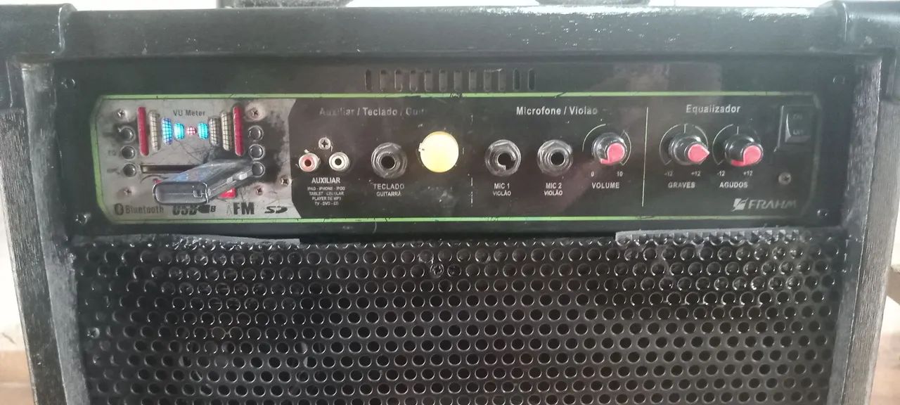 Caixa de som frahm 80w RMS  - Foto 3