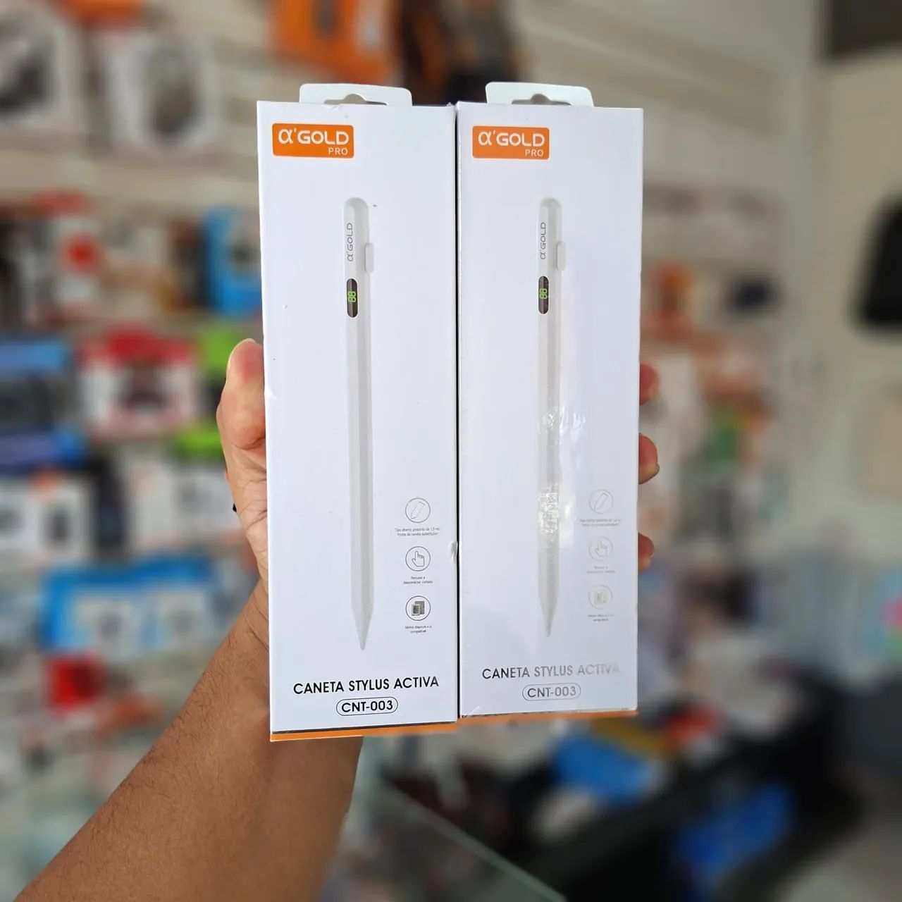 Caneta touch para Tablet e celular recarregável - entrega em slz e região 