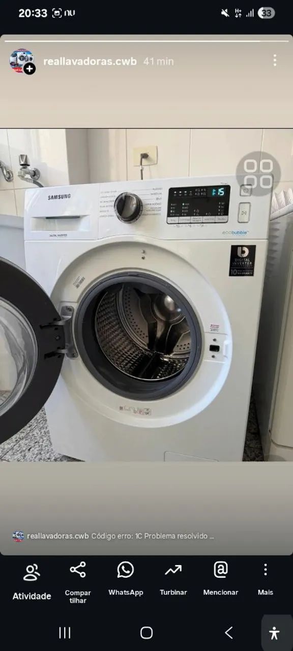 Conserto de Máquina de Lavar e Lava e Seca | Orçamento Sem Compromisso - Foto 4