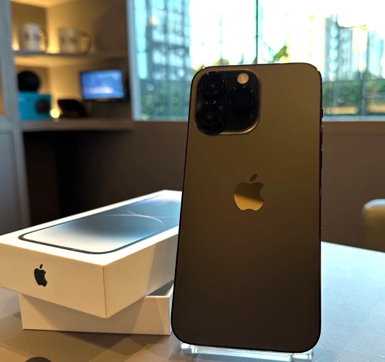 IPhone 14 Pro Max 128 Gb Preto  - Foto 3