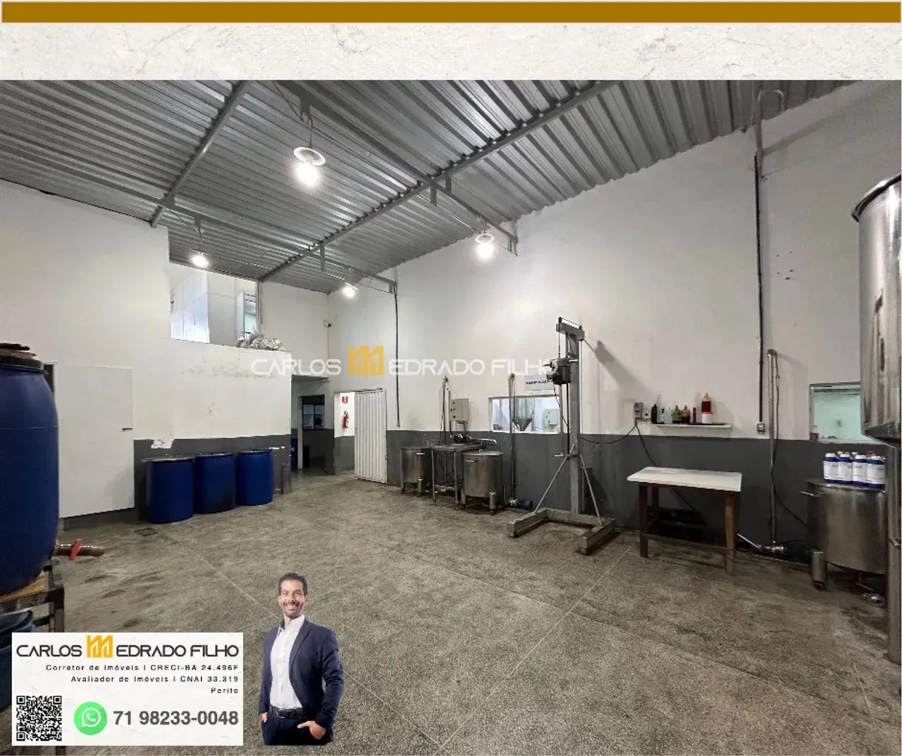 Galpão Logístico 1.050 m² com Mezanino Amplo  Fácil Acesso à CIA/Aeroporto - Lauro de Frei - Foto 10