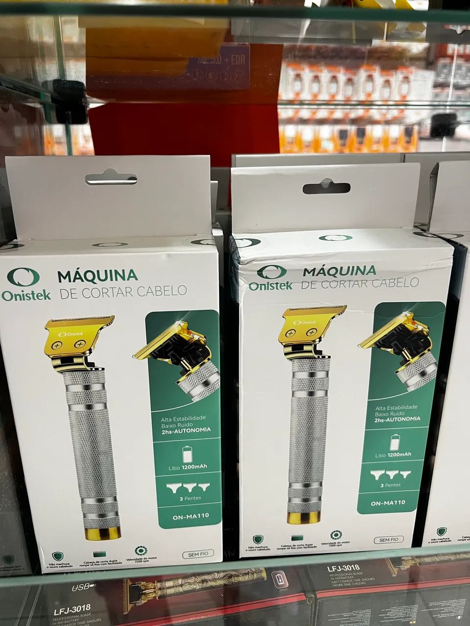Máquina de cortar cabelo premium 