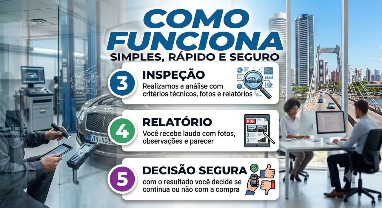 Vistoria de veiculos e busca de carro para vc - Foto 3