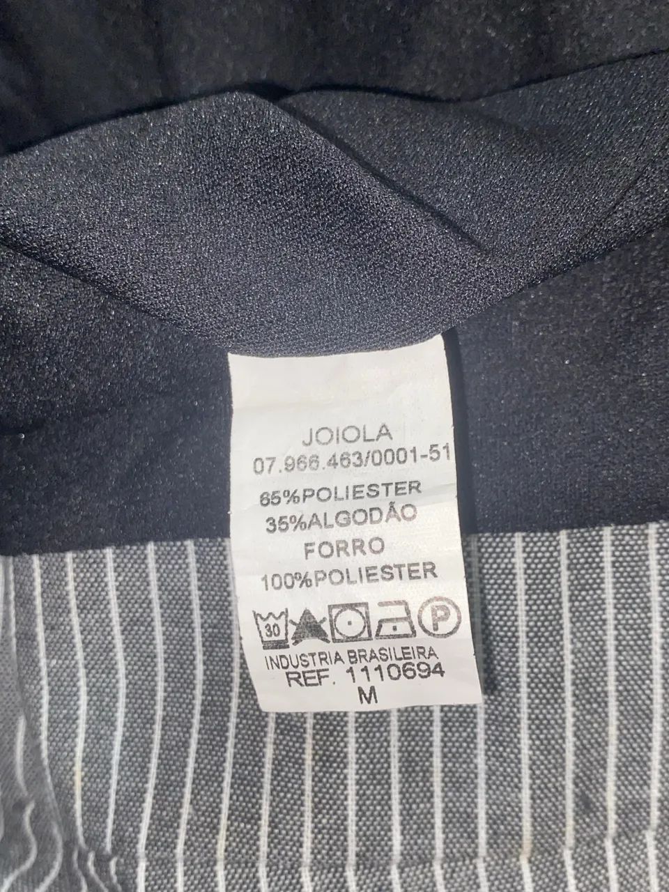 macacão joiola listrado cinza M - Foto 5