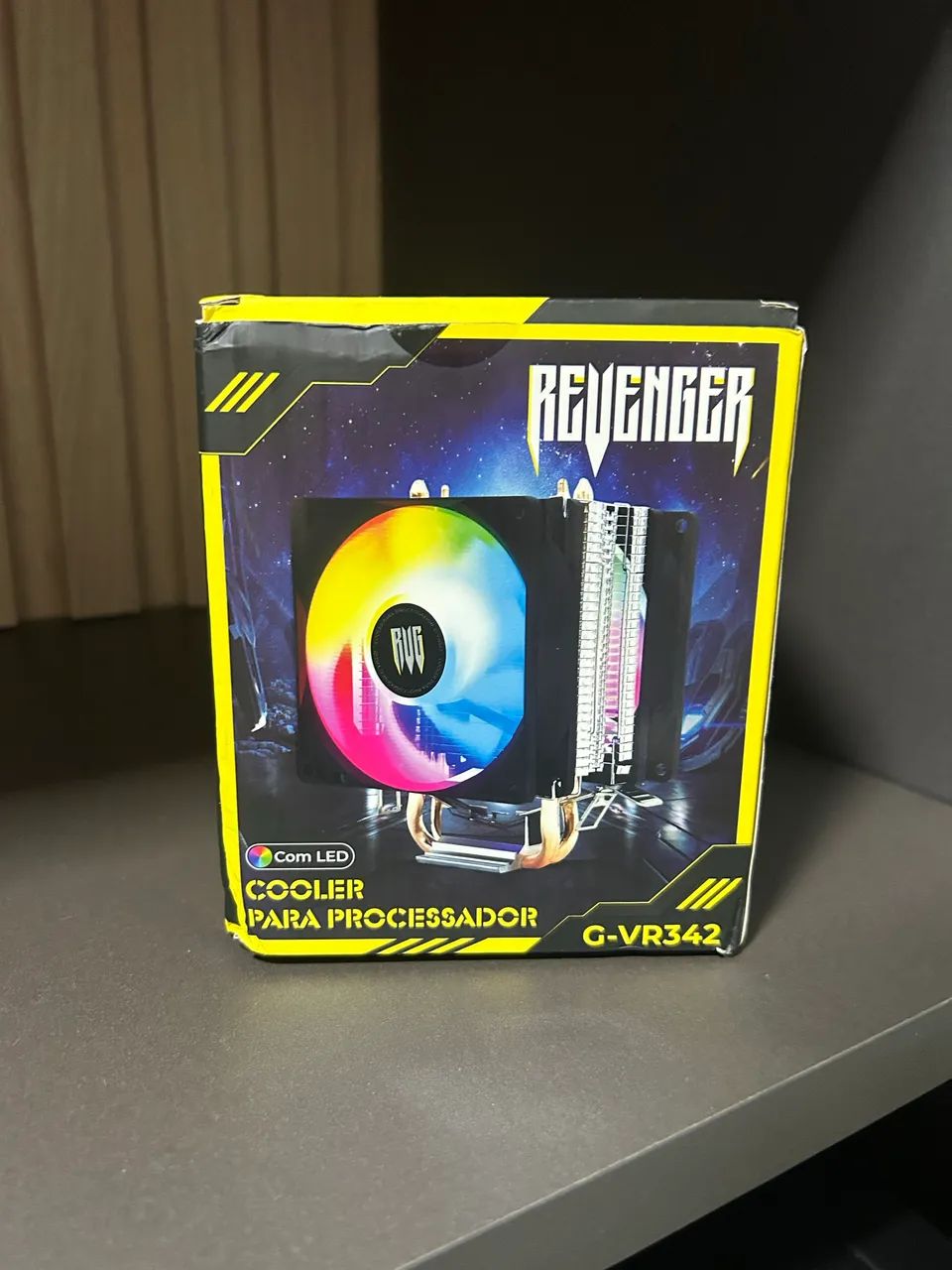 Cooler CPU duplo FAN RGB