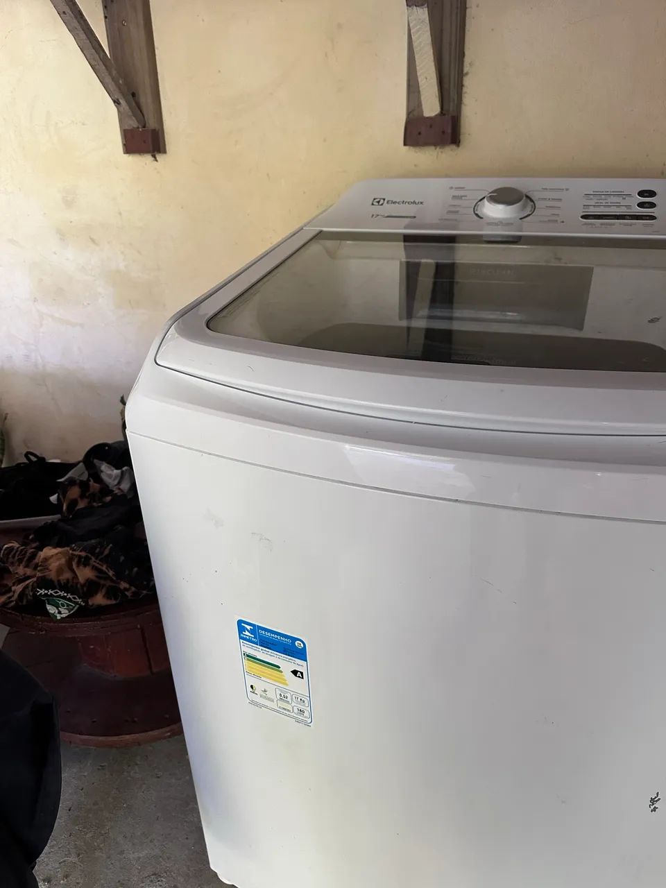 Máquina de lavar nova